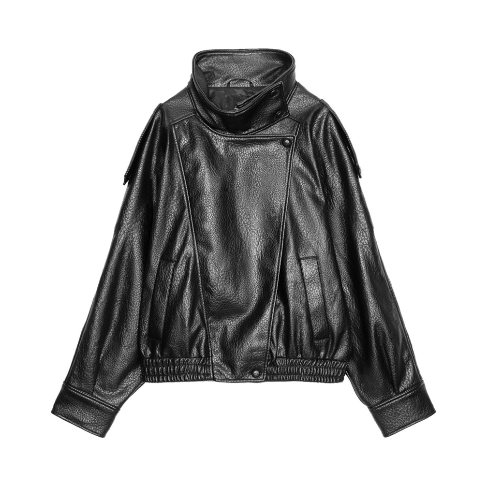 Zara Oversized Leather Jacket